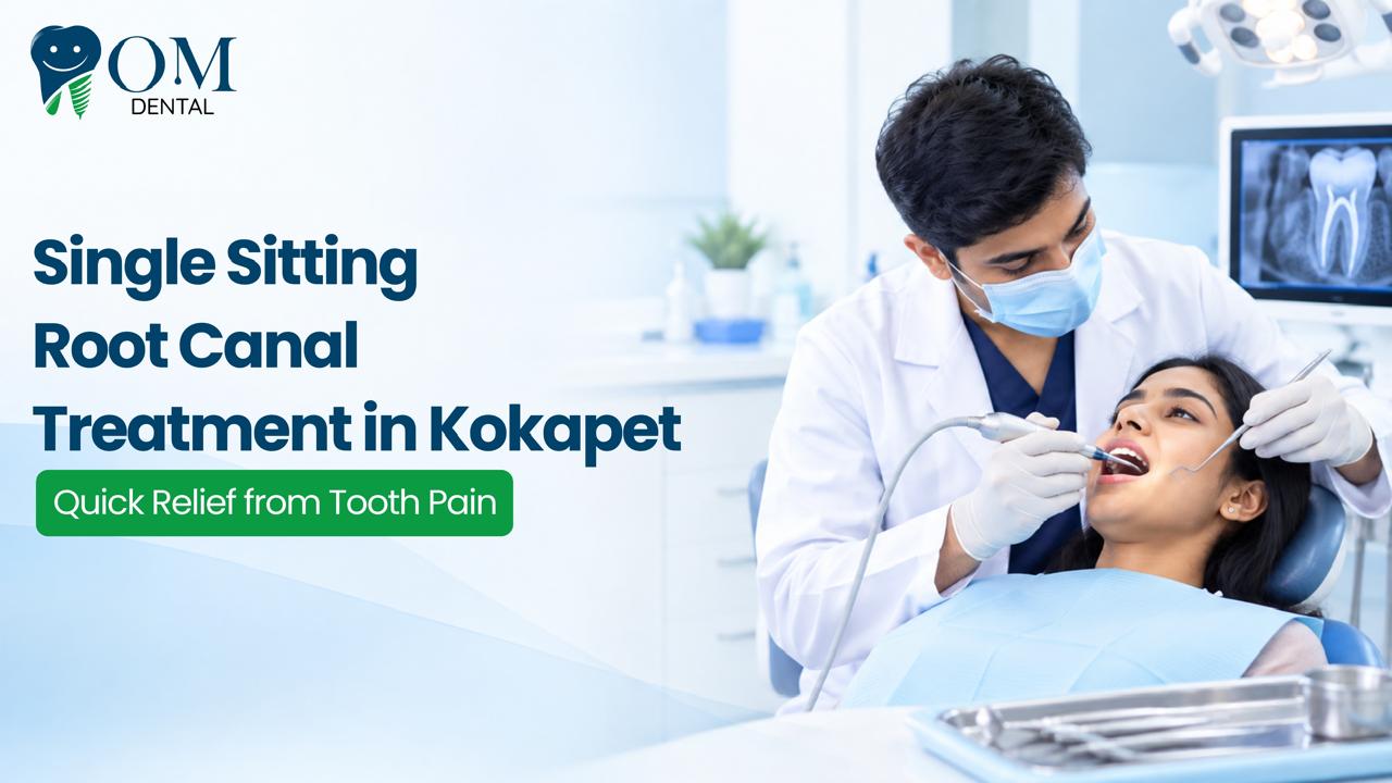 Single Sitting Root Canal Treatment in Kokapet